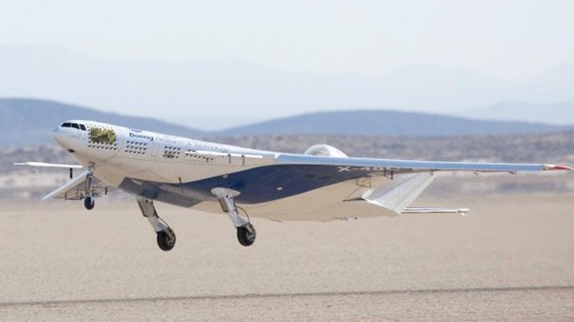Un nuevo avión triangular levanta vuelo en EE.UU.