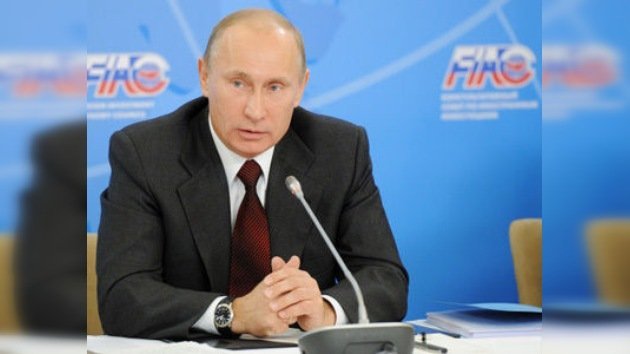 Putin: "Sabemos qué hacer para garantizar la estabilidad del sistema financiero"