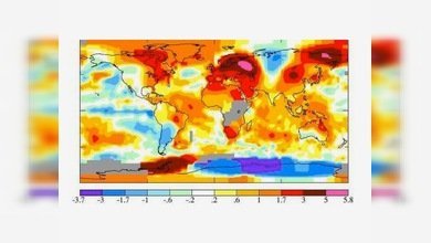 NASA publicó mapa de anomalías de temperatura de julio del 2010