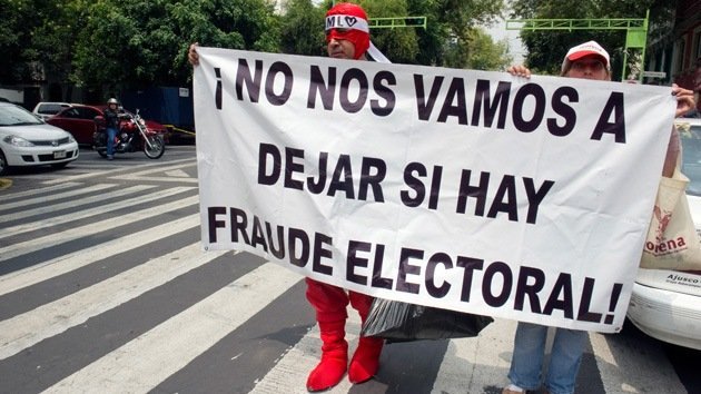 La izquierda mexicana busca pruebas del supuesto fraude electoral