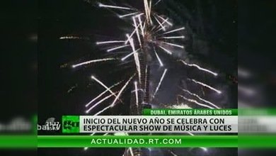Impactante bienvenida al Año Nuevo en Dubái