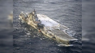 El primer portaaviones nuclear fabricado en Rusia estará listo en 2023