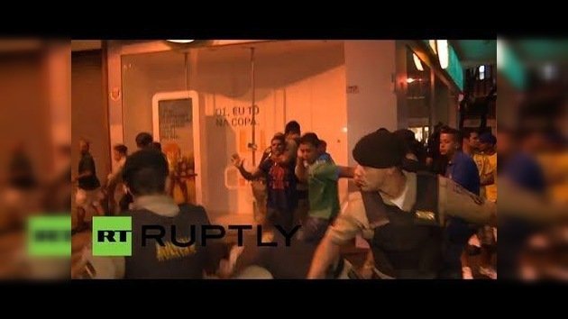 Disturbios en todo Brasil después de la humillante eliminación del Mundial