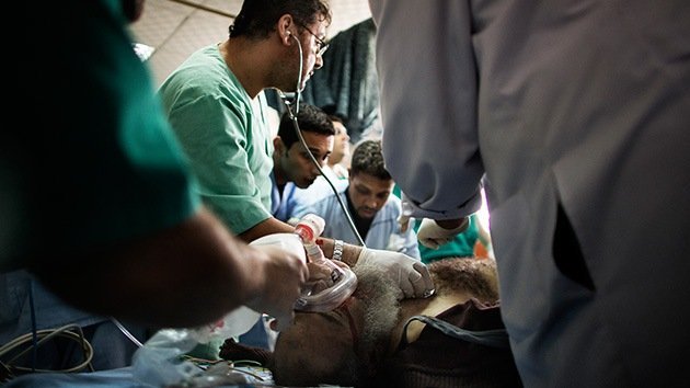 Un hospital de Gaza usa como anestesia una lata que contenía por error gas tóxico