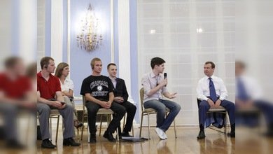 Medvédev abre las puertas de su hogar a la innovación