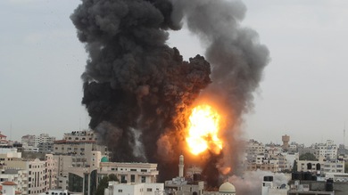 Un ataque aéreo de Israel en la Franja de Gaza deja al menos dos muertos
