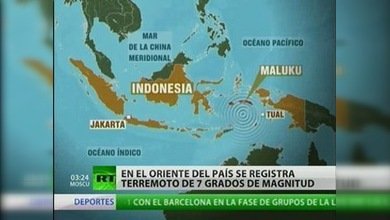 Dos terremotos sacuden Indonesia