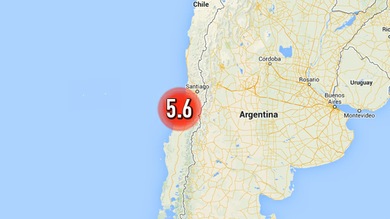Un sismo de magnitud 5,6 sacude Chile