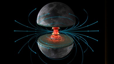 El corazón de la Luna era una dinamo