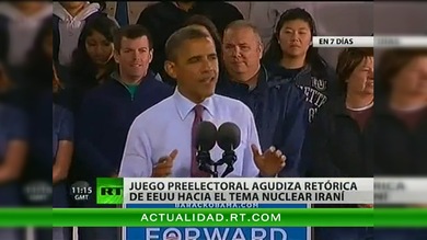 Irán marca el pulso de la campaña: Un regalo para Romney, una maldición para Obama