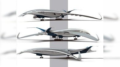 La musa de la aeronáutica tiene plumas