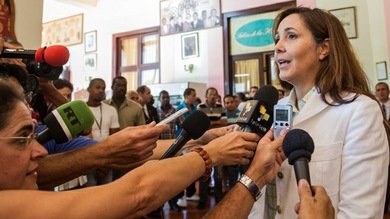 Mariela Castro: "Los medios crearon un 'show' con mi muerte"
