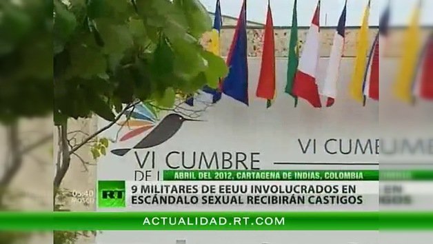 EE.UU.: reciben castigo los 9 militares del escándalo sexual en Colombia