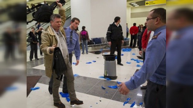 Disturbios en aeropuertos de Moscú