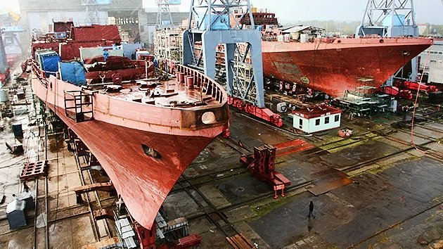 Rusia asigna más de 40 000 millones de dólares a la construcción naval