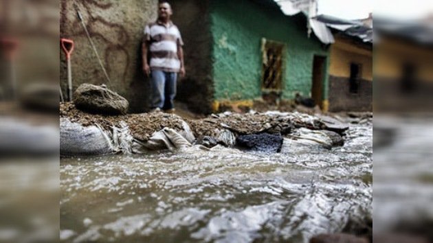 Las fuertes lluvias dejan miles de damnificados en el norte de Venezuela 
