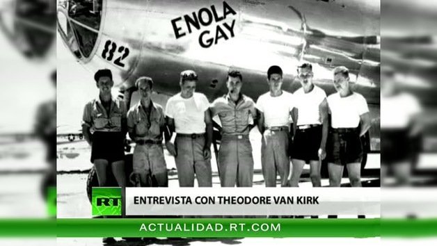 Entrevista con Theodore Van Kirk, el último superviviente de la tripulación del bombardero Enola Gay