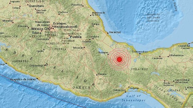Un fuerte sismo de magnitud 6,4 sacude México