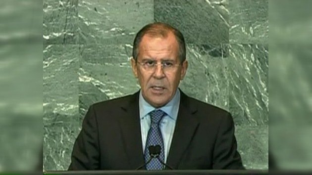Lavrov: "Los estados de Israel y Palestina deben coexistir en paz"