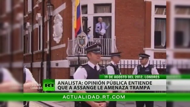 Londres asegura que el diálogo en torno a Assange se encuentra "en un callejón sin salida"