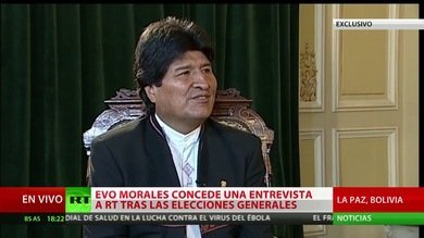 Morales: "Las sanciones económicas de EE.UU. a Rusia son auténtico terrorismo económico"