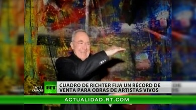 Un cuadro de Richter fija un récord de venta para obras de artistas vivos
