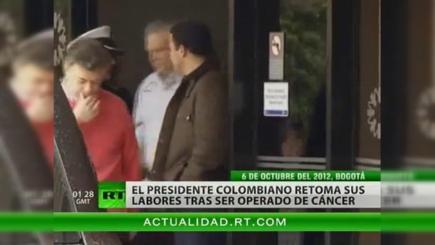 El presidente colombiano retoma sus labores tras ser operado de cáncer de próstata