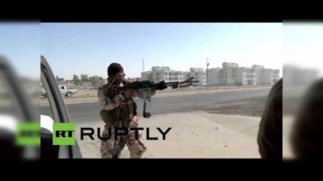 Irak: Combatientes de Peshmerga atacan posiciones del Estado Islámico