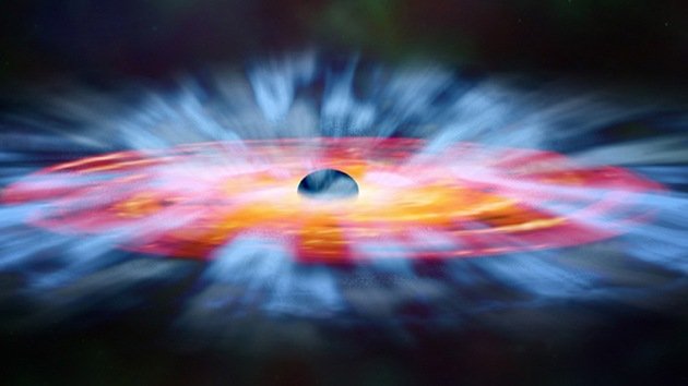 La NASA presenta una llamativa ilustración artística de los agujeros negros