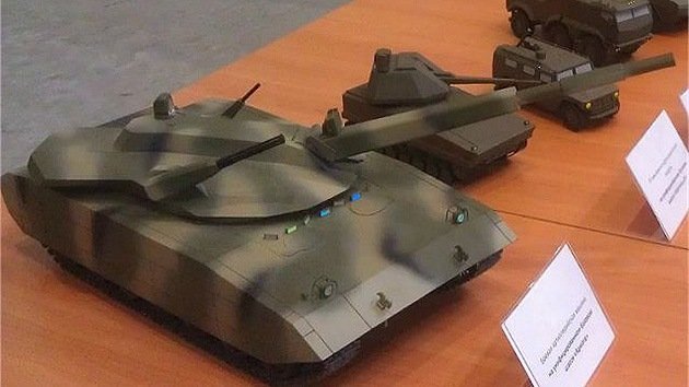 Rusia desarrolla armas robóticas para futuros carros de combate
