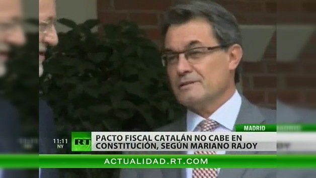 Rajoy rechaza negociar con Mas un pacto fiscal para Cataluña