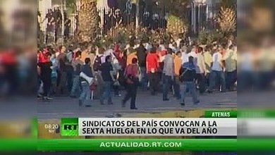 Grecia consumida por otra huelga general con enfrentamientos callejeros