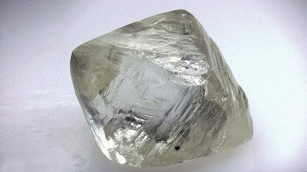 Rusia extrae un diamante excepcional con un valor de un millón de dólares