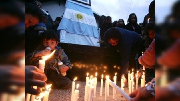 Los argentinos, impactados con la noticia sobre la muerte del ex presidente