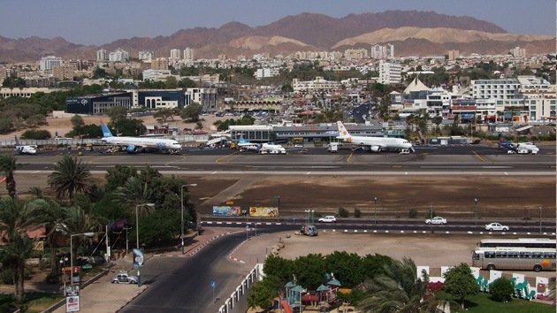 Cierran el aeropuerto israelí de Eilat "por motivos de seguridad"