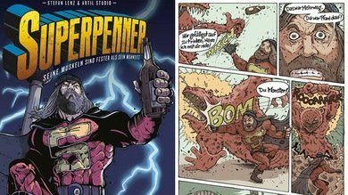 'Supervagabundo' al rescate: un héroe de cómic ayuda a personas sin hogar a ganarse el pan