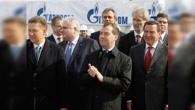Medvédev lanzó el proyecto Nord Stream