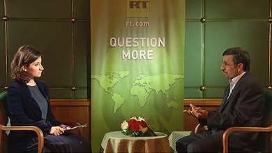 Ahmadineyad a RT: Hay países en contra de nuestro auge