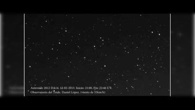 2012 DA14: Las mejores imágenes del asteroide que 'rozó' la Tierra