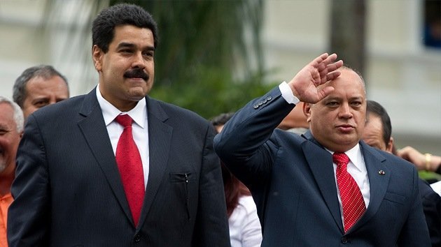 Gobierno venezolano alerta de un atentado contra Nicolás Maduro y Diosdado Cabello