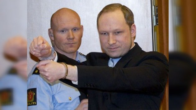 Acusan de terrorismo a Breivik, el asesino múltiple de Noruega