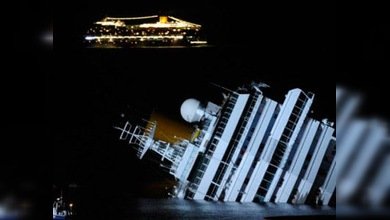 El Costa Concordia amenaza al medio ambiente