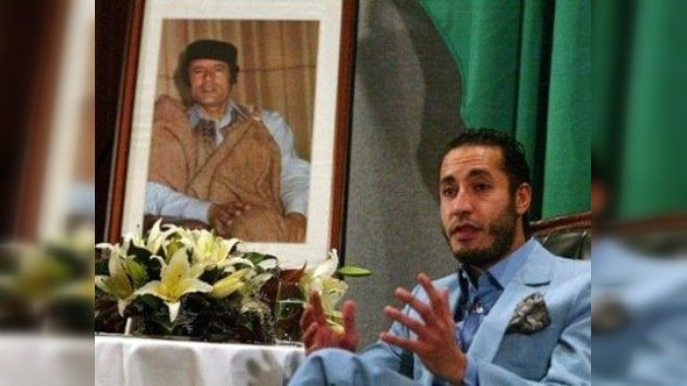 Uno de los hijos de Gaddafi se fuga a Níger