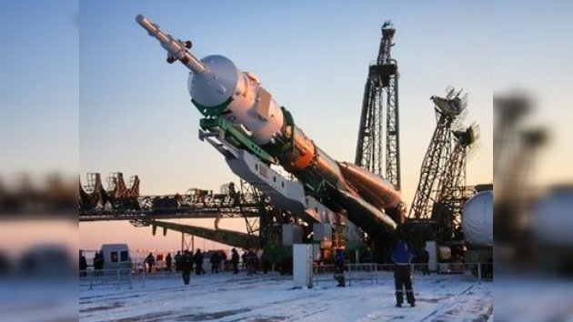 Todo listo para el lanzamiento de la Soyuz