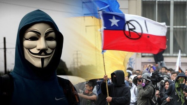 #OpMaleducados: Anonymous anuncia una operación en apoyo a los estudiantes de Chile