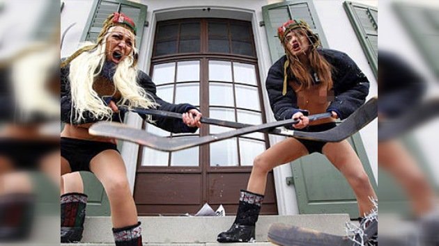 FEMEN le pone el pecho a la defensa de los derechos humanos en Bielorrusia