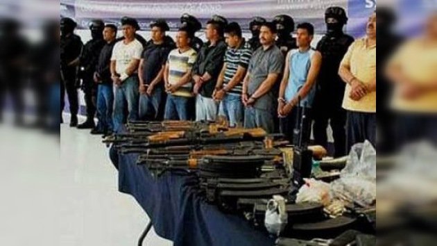 Los 30 detenidos en México partenecen al cartel del Golfo 