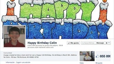 Facebook cumple el deseo de un niño 'sin amigos' y le consigue más de 800.000