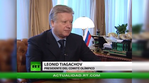 Entrevista con Leonid Tiagachov, presidente del Comité Olímpico de Rusia