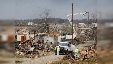 VIDEO: una secuencia de tornados deja decenas de muertos en EE. UU.